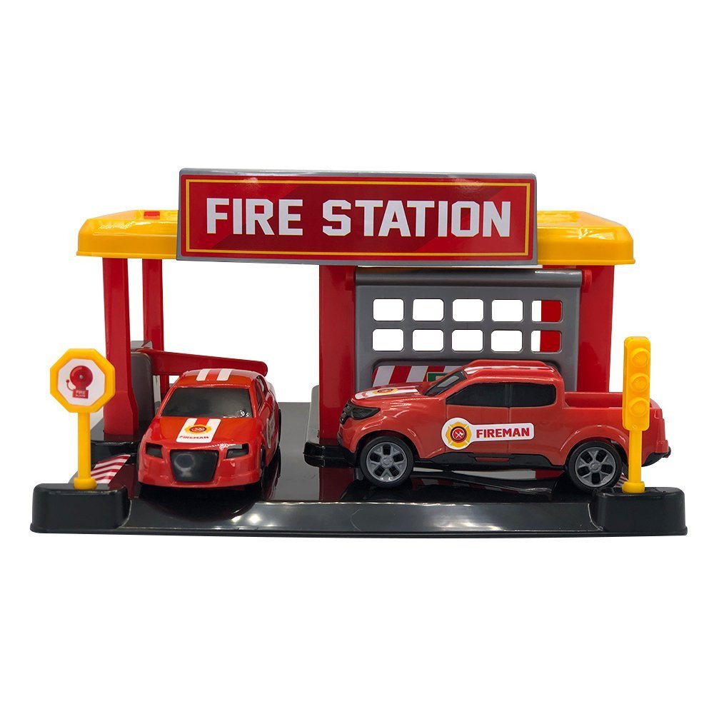 Brinquedo Estação de Bombeiro Fire Station - 2