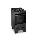 Ver imagem 1 de Fogão Esmaltec Ideal Top Glass 4 Bocas com Acendimento Automático e Mesa de Vidro