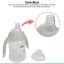 Ver imagem 3 de Copo Infantil Antivazamento Com Alça Brilhante Para Bebê 6m+ Bico de Silicone 250ml Neutro Lolly