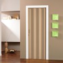 Ver imagem 1 de Porta Sanfonada de PVC 210cm x 60cm Pronta Bcf Bege