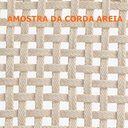 Ver imagem 2 de Sofa Trama 2 Lugares Estrutura em Madeira Cor Stain Jatoba com Corda Trancada Cor Areia - 64373