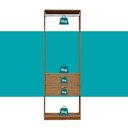 Ver imagem 6 de Closet Aberto 2 Gavetas Alasca Freijó Carraro