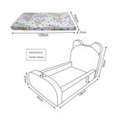 Ver imagem 5 de Cama Montessoriana para Criança Menina Confortável Soft com Colchão Rosa