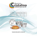 Ver imagem 3 de Jogo/kit Forma de Pudim Bolo N°20 6 Pçs Alumínio Extra