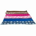 Ver imagem 4 de Kit 5 Pçstoalha de Banho Pet Splash Alta Absorção Seca Rápido: 3 Azul + 2 Marrom