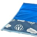 Ver imagem 7 de Kit 5 Pçstoalha de Banho Pet Splash Alta Absorção Seca Rápido: 3 Azul + 2 Marrom