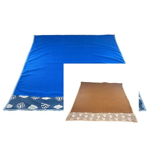 Kit 5 Pçstoalha de Banho Pet Splash Alta Absorção Seca Rápido: 3 Azul + 2 Marrom