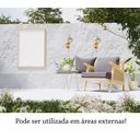 Ver imagem 7 de Arandela Ball Globo de Vidro Fume Dourado Cabeceira Dhora Lup33