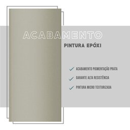 Conjunto 2 Cadeiras Pretas 357 Tubo Prata Carraro - 6