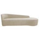 Ver imagem 3 de Kit Sofá Curvo França 250cm Ld. e Poltrona Luiza Max Conforto, Elegância e Design Moderno Linho