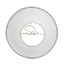 Ver imagem 4 de Cúpula Clássica Cônica Luminária 11x8x11cm Tecido Algodão Ref 01