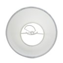 Ver imagem 4 de Cúpula de Abajur 11x8x11cm Tecido Algodão Soquete Vela Ref 01