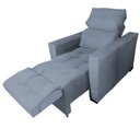 Ver imagem 1 de Poltrona do Papai Retrátil e Reclinável Madri Grafitte