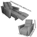 Ver imagem 3 de Poltrona do Papai Retrátil e Reclinável Madri Grafitte