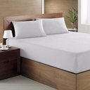 Ver imagem 3 de Jogo de Cama Solteiro 2 Peças Malha In Cotton 100% Algodão - Branco