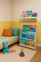 Ver imagem 7 de Expositor Montessoriano para Livros e Revistas Infantil 100% Mdf