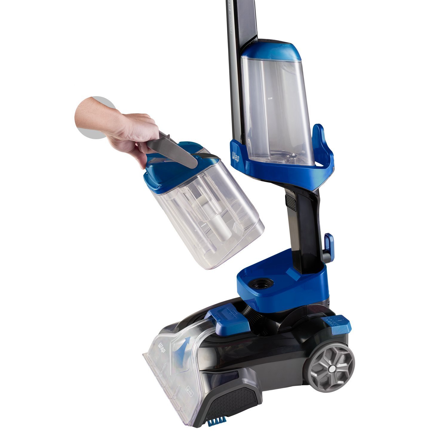 Extratora e Higienizadora Vertical WAP Power Cleaner PRO Sofás Tapetes e Carpetes 220V Azul - 16