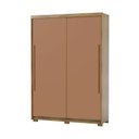 Ver imagem 6 de Guarda Roupa Roupeiro Dubai Infinity 2 Portas de Correr 3 Gavetas Nature Camarim Alasca Vila Rica