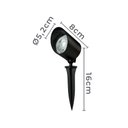 Ver imagem 2 de Espeto para Jardim Nordecor Bez Led 7w Bivolt Preto 3000k Luz Amarela 6165