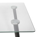 Ver imagem 5 de Mesa de Jantar Moderninha em Aço Cor Preta 120cm - 51847