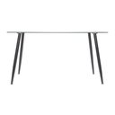 Ver imagem 3 de Mesa de Jantar Moderninha em Aço Cor Preta 120cm - 51847