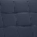 Ver imagem 2 de Poltrona Resistente Base de Ferro Courino para Recepção Luxo - Moblan Decor:Azul