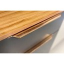 Ver imagem 5 de Kit de Cozinha Compacta Moscato 6 Portas e 1 Gaveta 197x151cm Amendoa/branco - Ronipa