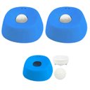 Ver imagem 1 de Comedouro Lento Tigela de Lamber Kit 2 Uni Gatos Caes Pet Filhote Alimentadora Brinquedo Alivio de T