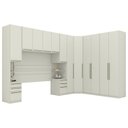 Ver imagem 1 de Quarto Casal Modulado Completo 7 Pecas Seletto Areia Henn