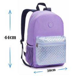 Mochila Feminina Juvenil Adolescente Escolar Urbano Resistente Fashion - 6 Mochila Feminina Juvenil Adolescente Escolar Urbano Resistente Fashion - 6