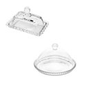 Ver imagem 1 de Kit Combo Queijeira + Manteigueira Grande Pearl Wolff Transparente