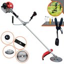 Ver imagem 1 de Roçadeira Anmax Cg520p 52cc 2,2hp C/ Carretel + Facas 2 Pontas + 40 Dentes + Escova de Aço