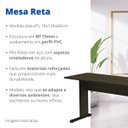 Ver imagem 3 de Mesa Reta 120x60 Uno Tb Pr