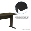 Ver imagem 5 de Mesa Reta 120x60 Uno Tb Pr