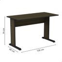 Ver imagem 2 de Mesa Reta 120x60 Uno Tb Pr