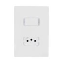 Ver imagem 1 de Interruptor 1 Tecla Simples e Tomada 10a Linha I9 - Ilumi
