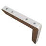 Kit 24 Mão Francesa Ferro Reforçada Suporte 20Cm Kit Fixação - 8