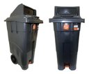 Ver imagem 1 de Lixeira Grande Coletora 120 Litros com Pedal Rodas Antares