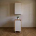 Ver imagem 2 de Conjunto Cozinha Allure 2 Peças 80 Cm Jequitibá Gris