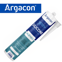 Silicone Incolor Acético Transparente 260g Uso Geral Argacon - 2