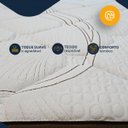 Ver imagem 7 de Cama Box Baú com Colchão Gazin de Molas Ensacadas Pillow Top Air Pro + Auxiliar de Espuma Solteiro