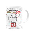Ver imagem 2 de Caneca Flork Namorados - Você Merece Muita Coisa Boa