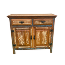 Ver imagem 1 de Balcão Buffet Madeira de Demolição 2 Portas 2 Gavetas 1,00m Sudeste Rústico