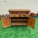 Ver imagem 3 de Balcão Buffet Madeira de Demolição 2 Portas 2 Gavetas 1,00m Sudeste Rústico