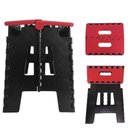 Ver imagem 5 de Banco Dobrável para Camping Multiuso até 100kg Banqueta Plástico Vermelho