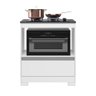Balcão Modulado para Forno e Cooktop 75cm 1 Gaveta Moscou Notável Branco/granito - 1