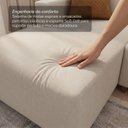 Ver imagem 5 de Sofá Linving com Chaise Confort 238cm 4 Lugares Milão