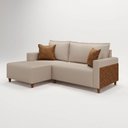 Ver imagem 2 de Sofá Linving com Chaise Confort 238cm 4 Lugares Milão