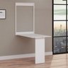 Mesa Dobrável Retrátil de Parede 100x64 Branco - 7