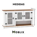 Ver imagem 4 de Aéreo Cozinha Armário Pia Madeira Maciça Branco